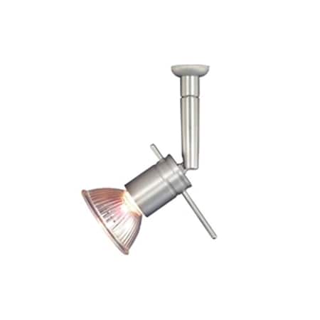 Jesco 1 Light Monorail Quick Adapt Low Voltage Spot Light- Chrome Finish QAS102X6-CH